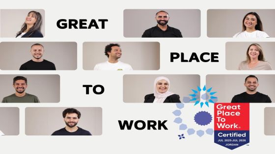 شركة زين الأردن تحصل على شهادة أفضل بيئة عمل لعام 2025