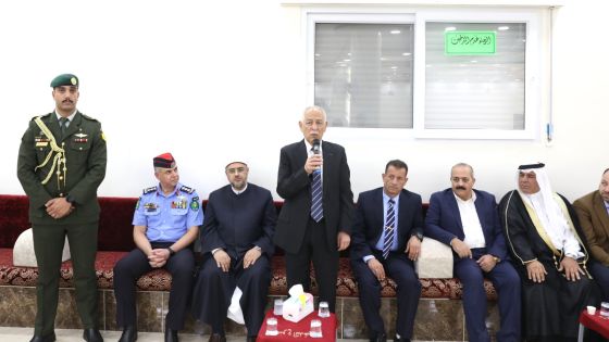 مندوباً عن الملك وولي العهد.. العيسوي يعزي عشائر العكور والشرع والمجالي والبلوي