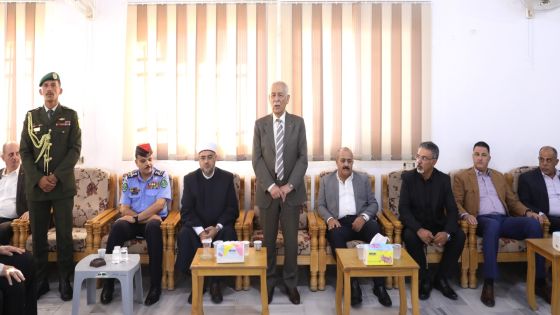 مندوباً عن الملك وولي العهد. العيسوي يعزي بني عواد والجوارنة والديري وخير والعبابنة