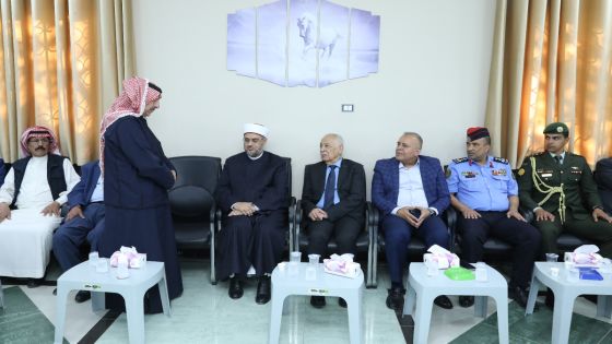مندوباً عن الملك وولي العهد. العيسوي يعزي أبو ربيحة والكرادشة والمناصير