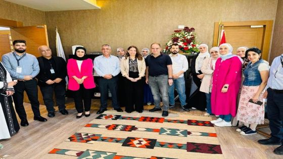 الخطيب تستقبل جموع المهنئين بتعيينها رئيساً لمجلس مفوضي هيئة تنظيم قطاع الاتصالات