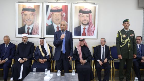مندوباً عن الملك وولي العهد. العيسوي يعزي عشيرة المجالي