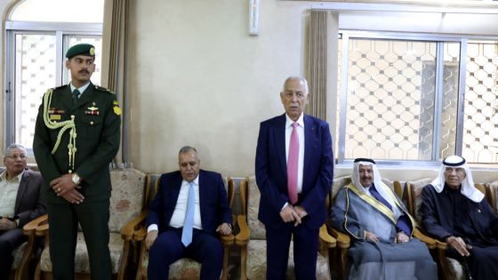 *مندوباً عن الملك وولي العهد. العيسوي يعزي عشيرتي الشخاترة وأبو وندي*