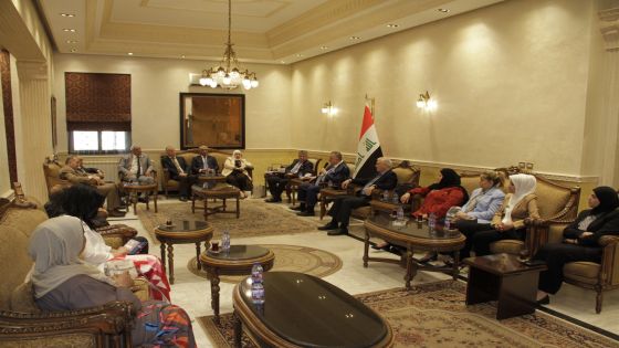 سفير جمهورية العراق يستقبل وفد جمعية عَون الثقافية الوطنية