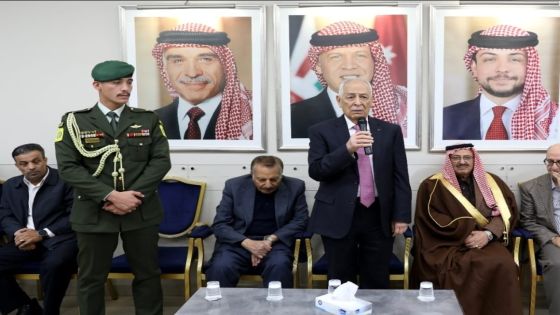 مندوباً عن الملك وولي العهد. العيسوي يعزي الجلامدة والمعايطة