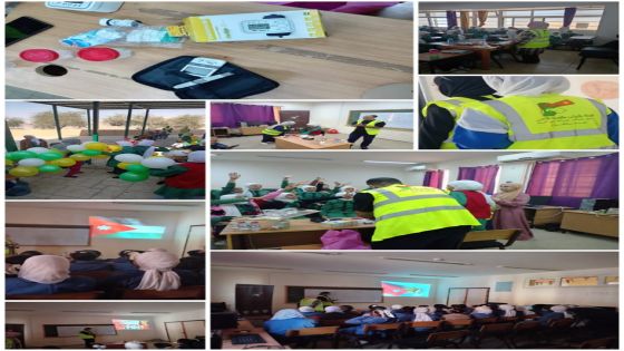 شباب كلنا الأردن في الطفيلة تنظم مجموعة من الفعاليات المجتمعية 