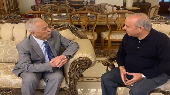 العيسوي ينقل تمنيات الملك وولي العهد بالشفاء العاجل للعين الكلالدة والوزير المحافظة