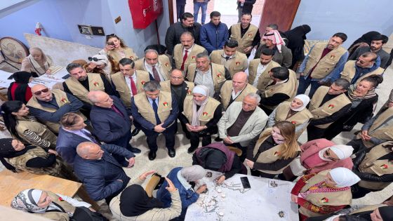 حزب الميثاق الوطني ينظّم فعالية بازار وكرنفال مادبا