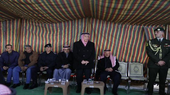 مندوباً عن الملك وولي العهد… العيسوي يعزي عشائر العدوان والعجاجرة