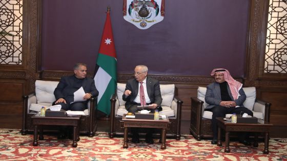 رئيس الديوان الملكي يلتقي وفداً من كتلة حزب مبادرة النيابية