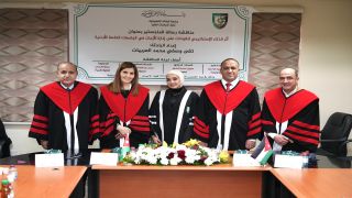 تقى العربيات تكتب فصلًا جديدًا من النجاح بمناقشة رسالة الماجستير