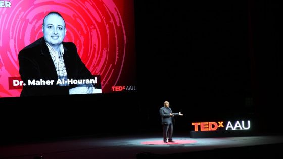 د. ماهر الحوراني يدشّن افتتاح منصة TEDxAAU بالتأكيد على مواكبة التطور وسرعة اتخاذ القرار