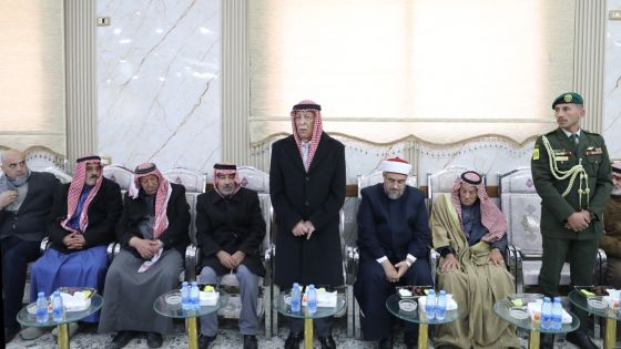 مندوباً عن الملك وولي العهد…العيسوي يعزي عشيرتي الخضير وأبو زيد