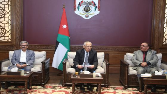 رئيس الديوان الملكي يلتقي وفداً من أعضاء جمعية اللد ووفدًا من ملتقى النخبة