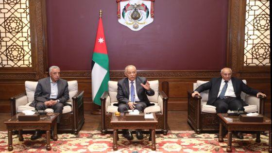 العيسوي يلتقي وفداً من أبناء عشيرة الرتيمة