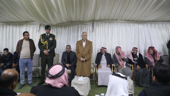 مندوباً عن الملك وولي العهد.. العيسوي يعزي بشهداء الواجب من إدارة مكافحة المخدرات