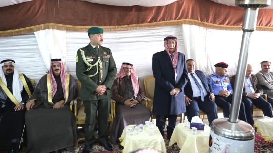 مندوباً عن الملك وولي العهد…العيسوي يعزي عشيرة أبو دلبوح وآل بدر