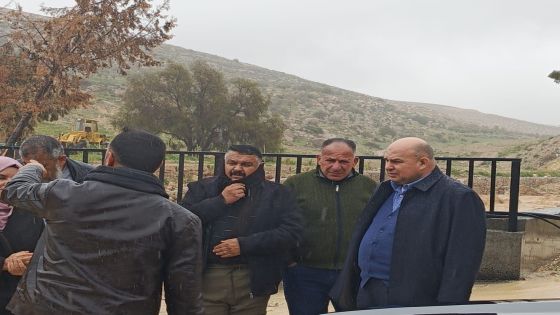 أمين عام وزارة الإدارة المحلية: معالجة جميع الملاحظات الواردة خلال المنخفض في بلديات الطفيلة