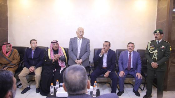 مندوباً عن الملك وولي العهد…العيسوي يعزي عشيرتي الكفاوين والبشابشة