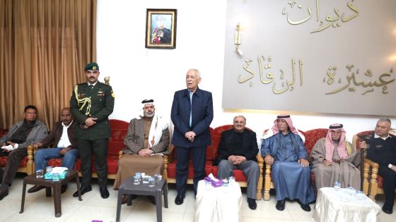 مندوباً عن الملك وولي العهد…العيسوي يعزي عشيرتي الرقاد والمعايطة
