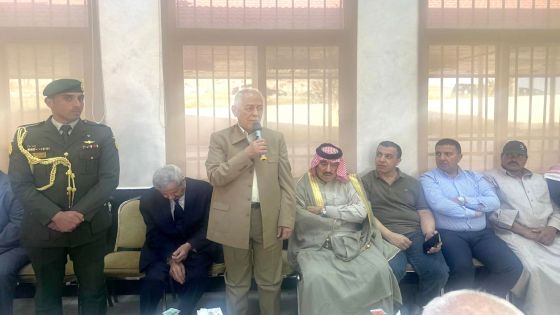 مندوباً عن الملك وولي العهد…العيسوي يعزي عشيرة الكركي
