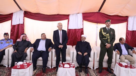 مندوباً عن الملك وولي العهد…العيسوي يعزي عشيرتي الخوالدة والقاضي