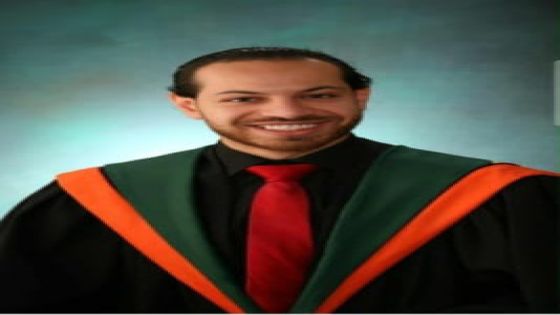 تهنئة وتبريك الى الأخ والصديق صالح البراري وزوجته الفاضله بمناسبة تخرج ابنهما المهندس مناف من جامعة الأمير ادوارد في كندا بتقدير امتباز