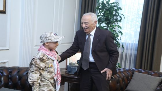 العيسوي يستقبل الطفل كرم الكفريني ويثمّن اعتزازه بالقيادة الهاشمية ومسيرة الوطن