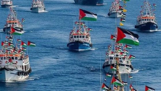سلطات الاحتلال تحتجز 13 من سفن أسطول الصمود