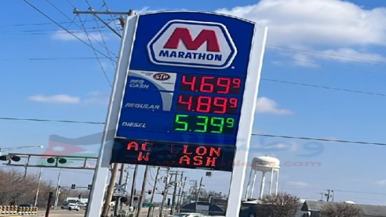 اسعار الوقود تتضاعف في الولايات الامريكية بسبب الحرب على اوكرانيا