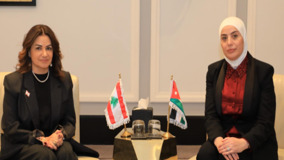 وزيرة التنمية الاجتماعية تبحث ونظيرتها اللبنانية سبل تعزيز التعاون