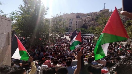 وقفات تضامنية نصرة للفلسطينيين بعدة مناطق أردنية