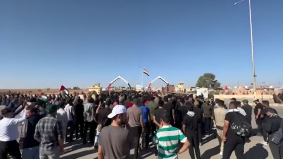 العراقيين يلبون دعوة الصدر ويتوجهون إلى الحدود مع الأردن
