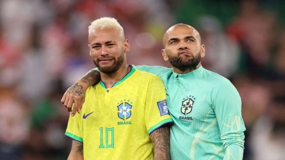 انهيار نيمار بعد الخروج من كأس العالم