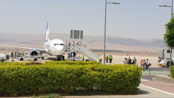 تقل 145 سائحا من روسيا البيضاء طائرةة تحط في مطار الملك الحسين الدولي في العقبة