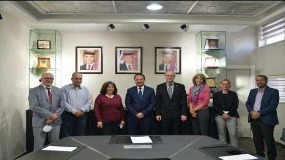 وفد الوكالة الألمانية للتعاون الدولي (GIZ) يزور الجامعة الألمانية الأردنية