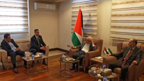 ابو حسان والجغبير يلتقيان رئيس هيئة المعابر والمنافذ البرية في سوريا 