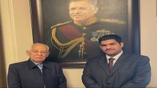 آل خطاب يلتقي رئيس الديوان الملكي الهاشمي العامر