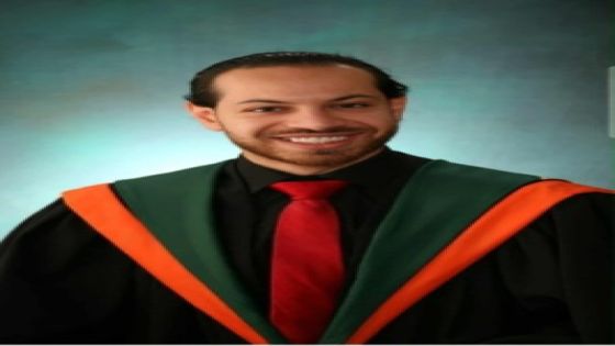 تهنئة وتبريك للمهندس مناف صالح البراري بتخرجه من جامعة الأمير ادوارد في كندا وحصوله على البكالوريوس في تخصص هندسة التصميم المستدام بتقدير امتياز