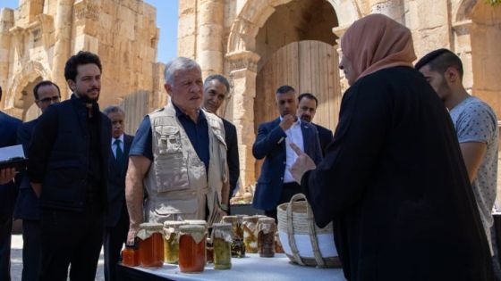 الملك يؤكد على أهمية التكنولوجيا لتطوير تجربة السياح في جرش