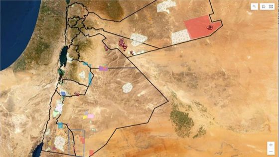 الأردن يطلق خريطة بالثروات المعدنية ومناطق استكشاف البترول والغاز