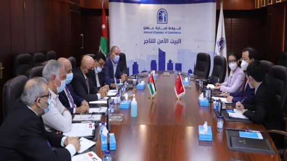 تجارة عمان تدعو لزيادة الاستثمارات الصينية بالاردن