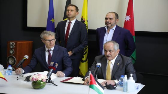 العايد يوقع اتفاقية الإنتاج المرئي والمسموع بين الأردن والمجتمع الفلمندي