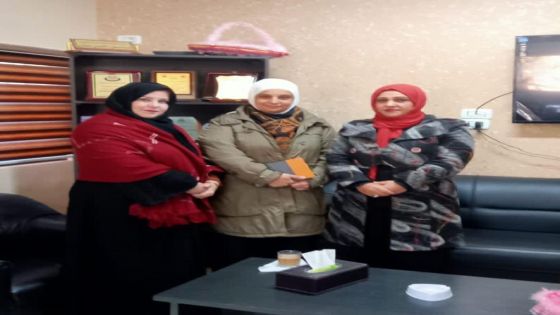 مركز دراسات المراه في جامعة آل البيت يزور جمعية سيدات السرحان الخيريه