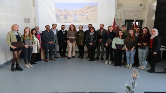 تخريج طلبة برنامج اللغة والثقافة العربية في الجامعة الألمانية الأردنية‎‎