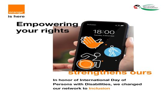 Orange Jordan Celebrates the International Day of Persons with Disabilities and Changes its Network Name