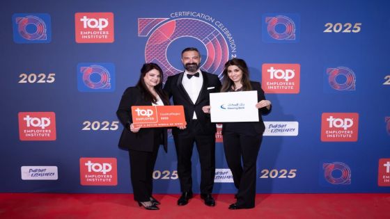 بنك الإسكان “Top Employer Jordan 2025” للعام الثالث على التوالي