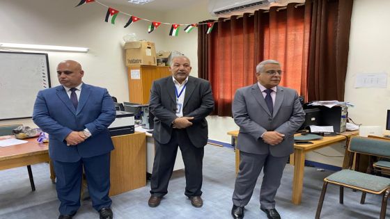 الخصاونة يتفقد تجهيزات ملعب كرة الطائرة الشاطئية في كفرعان الثانوية للبنين