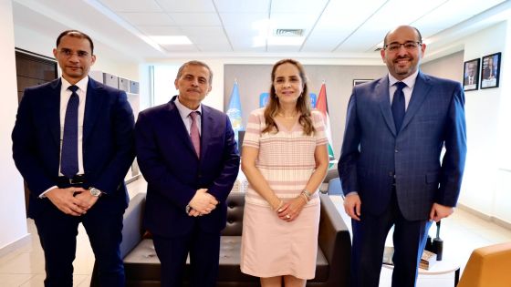 ممثلة منظمة الصحة العالمية في الأردن تستقبل رئيس جمعية المستشفيات الخاصة