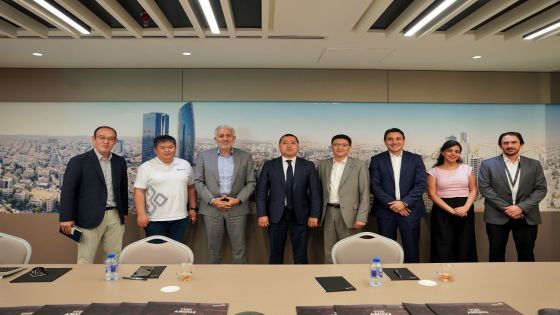 شركة العبدلي للاستثمار والتطوير تستقبل وفدًا من BI Group الكازاخستانية لبحث فرص التعاون الاستثماري